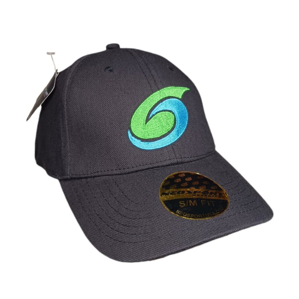 Neosport Wetsuit Mens Hat Cap Fitted Size S/M Fit Black RT$20